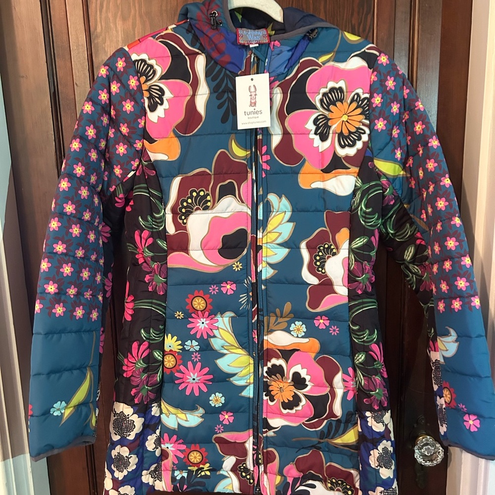 Johnny Was Hazel Floral Coat